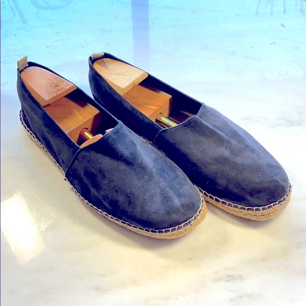Mens Navy Espedrille Size 12